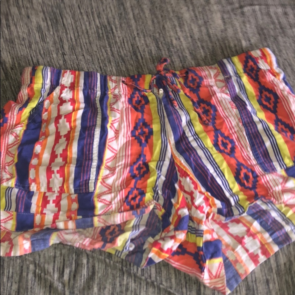 target printed shorts